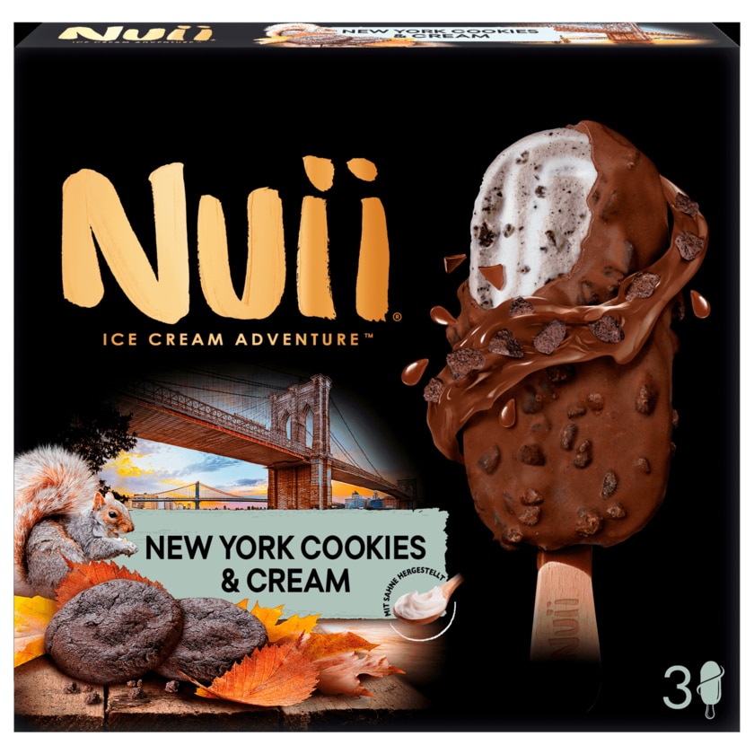 Nuii New York Cookies & Cream 3x90ml